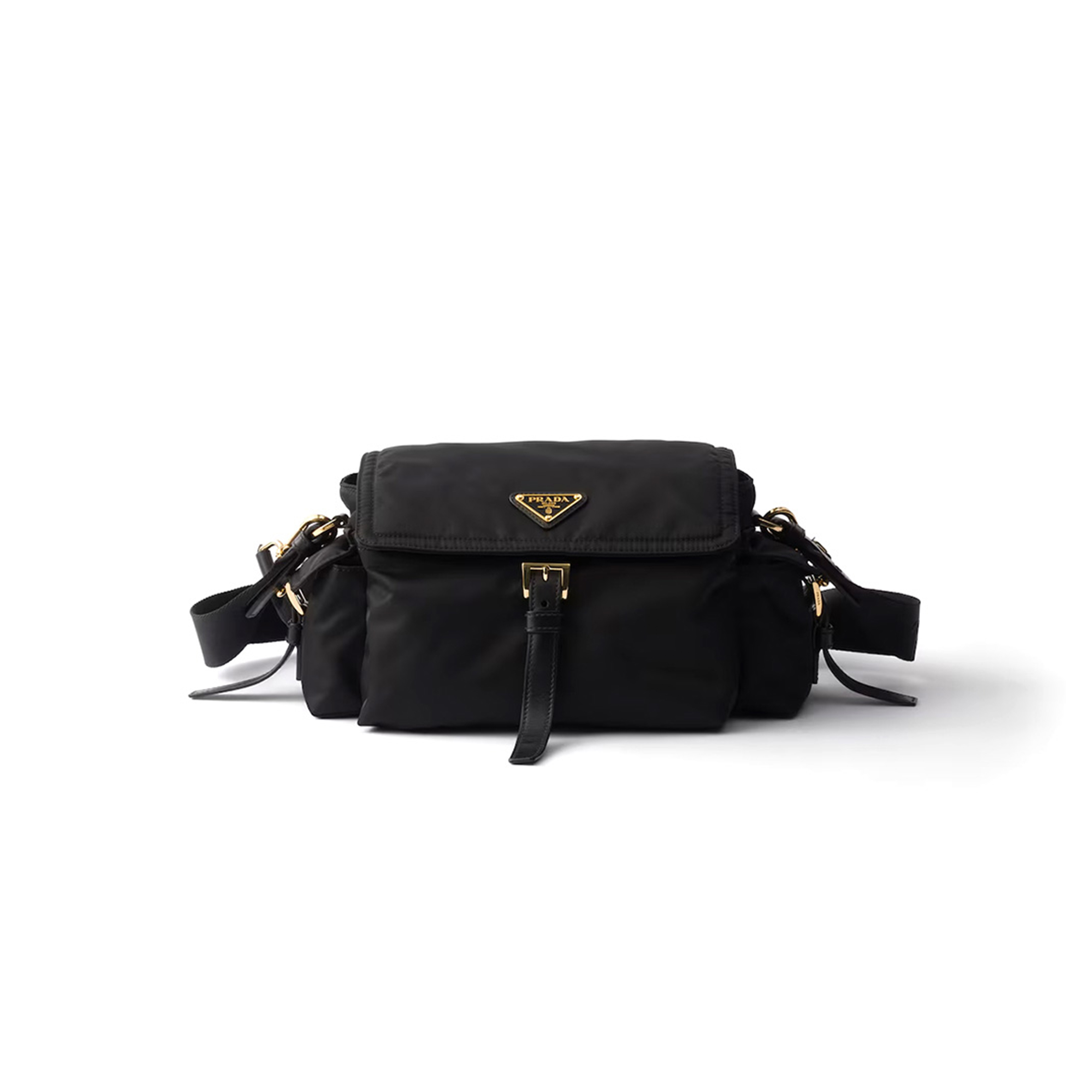 PRADA EXPLORE MEDIUM RE-NYLON SHOULDER BAG WITH FLAP 1BD394 (30*14*10cm) PRADA EXPLORE MEDIUM RE-NYLON SHOULDER BAG WITH FLAP 1BD394 (30*14*10cm)